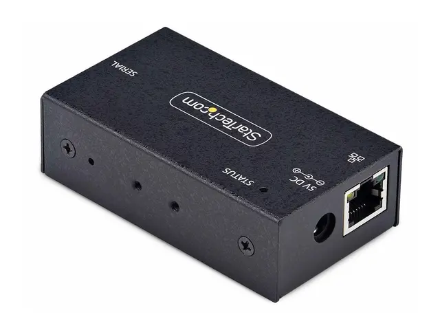 StarTech.com Serial to Ethernet Adapter, IP LAN RS232 DB9 Converte...