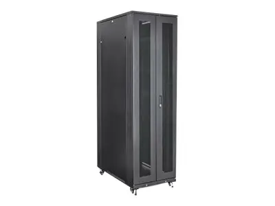 Startech 42U Server Rack Cabinet - 4-Post Adjustable Depth (5.9" t...