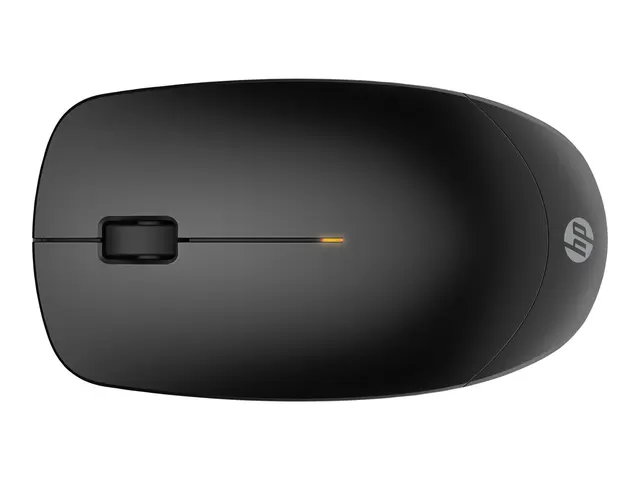HP 235 Slim - Mus optisk 3 knapper trådløs 2.4 GHz USB mottaker svart