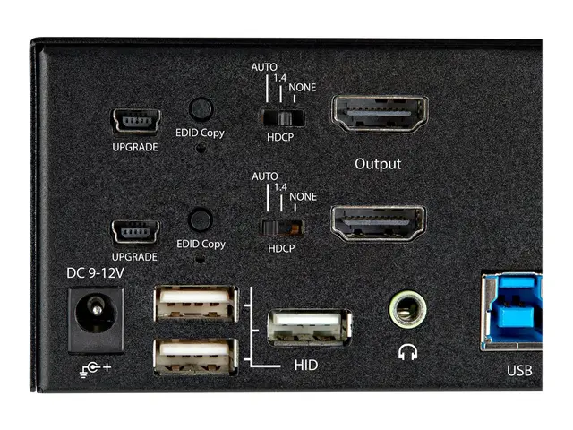 StarTech.com 2 Port Dual Monitor HDMI KVM Switch, 4K 60Hz Ultra HD...
