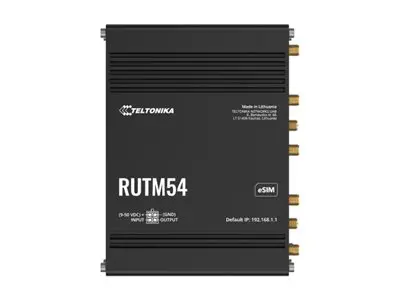 Teltonika RUTM54 - Trådløs ruter WWAN 4-portssvitsj 1GbE, PPP Wi-F...
