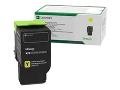 Lexmark - Gul - original - tonerpatron LCCP, LRP for Lexmark CS421, CS521, CS622, CX421, CX522, CX622, CX625