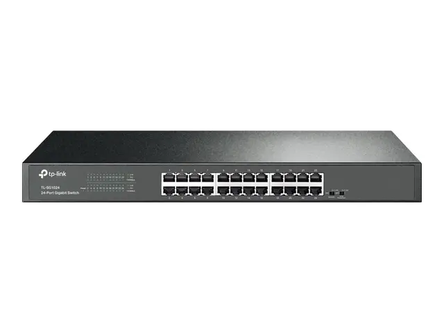 TP-Link TL-SG1024 - Switch - 24 x 10/100/1000 - rackmonterbar