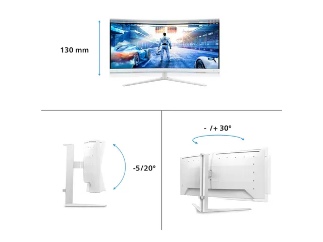 Philips Evnia 5000 34M2C5501A - LED-skjerm gaming kurvet 34" 3440 ...