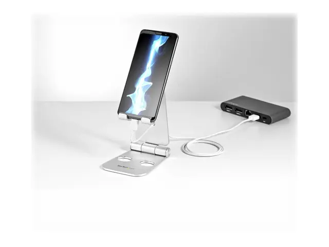 Startech Phone and Tablet Stand, Foldable Universal Mobile Device ...