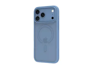 dbramante1928 Grenen Ultra - Beskyttende deksel for mobiltelefon MS - MagSafe-samsvar - D3O, plastikk - frostklar, blå - for Apple iPhone 17 Pro Max, 18 Pro Max