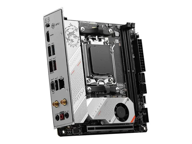 MSI MPG B650I EDGE WIFI - Hovedkort mini-ITX Socket AM5 AMD B650 C...