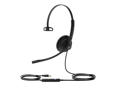 Yealink UH34 SE Mono Teams - Hodesett on-ear kablet USB svart Cert...