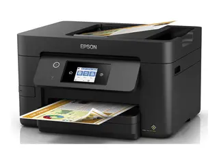 Epson WorkForce Pro WF-3820DWF Multifunksjonsskriver - farge - ink-jet - A4/Legal (medie) - opp til 21 spm (trykking) - 250 ark - 33.6 kbps - USB 2.0, LAN, Wi-Fi(n), USB-vert