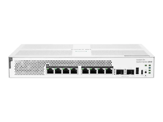 HPE Networking Instant On 1840 - Switch - 8 x 10/100/1000 (PoE) + ...