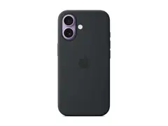 Apple - Baksidedeksel for mobiltelefon - MagSafe-samsvar silikon - svart - for iPhone 17
