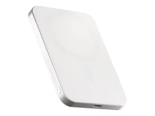 ZENS Pro 1 - Trådløs nødlader - slank 5000 mAh - 15 watt - på kabel: USB-C - hvit