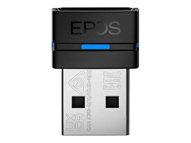 EPOS BTD 800a - Nettverksadapter USB Bluetooth 5.2 svart
