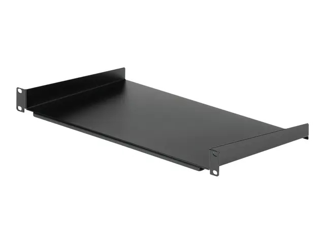 StarTech.com 1U Fixed Server Rack Mount Shelf, 10in Deep Steel Uni...