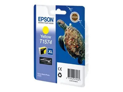 Epson T1574 - 25.9 ml - gul - original - blister - blekkpatron - f...