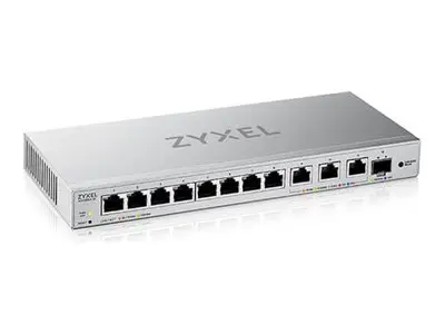 Zyxel XGS1250-12 - Switch Styrt 8 x 10/100/1000 + 3 1/2.5/5/10GBas...