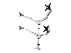 STARTECH QUAD MONITOR MOUNT - FOR UP T 27IN VESA MONITORS - DESK MOUNT