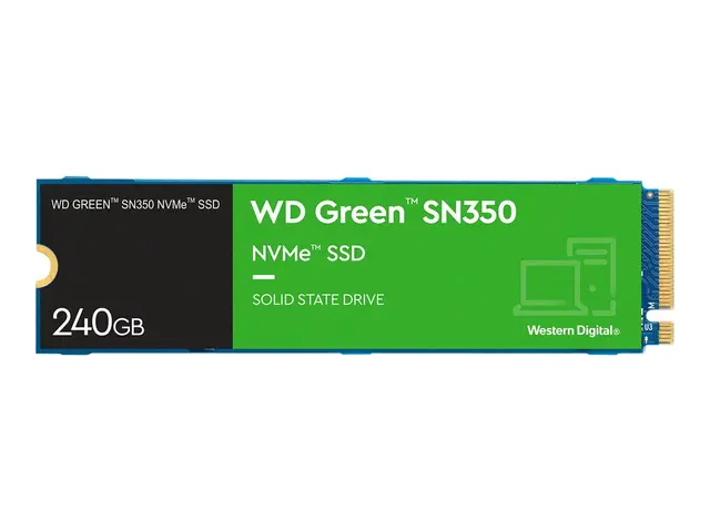 WD Green SN350 NVMe SSD WDS240G2G0C - 240 GB intern M.2 2280 PCIe ...
