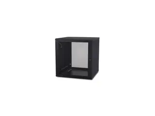 APC NetShelter WX AR112 - Skap - veggmonterbar svart - 12U - 19"