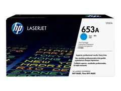 HP 653A - Cyan - original - LaserJet - tonerpatron (CF321A) for Color LaserJet Enterprise MFP M680; LaserJet Enterprise Flow MFP M680