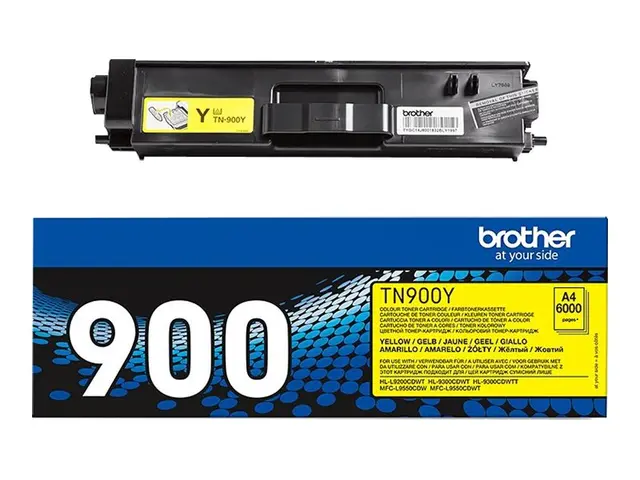 Brother TN900y - Gul original tonerpatron for HL-L9300CDWTT, MFC-L...