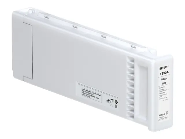 Epson T890A - 600 ml - hvit - original - blekkpatron - for SureCol...