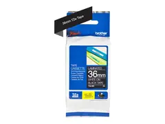Brother TZe-365 - Hvitt p&#229; svart - Rull (3,6 cm x 8 m) 1 kassett(er) laminert teip for P-Touch PT-3600, 530, 9200, 9400, 9500, 9600, 9700, 9800, P900, P950; P-Touch R RL-700