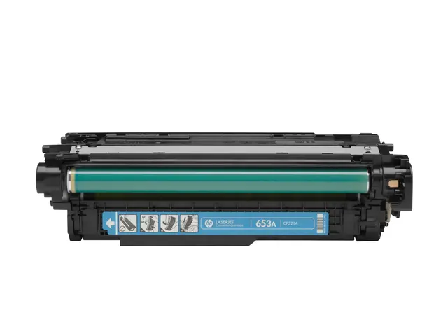 HP 653A - Cyan original LaserJet tonerpatron (CF321A) for Color En...