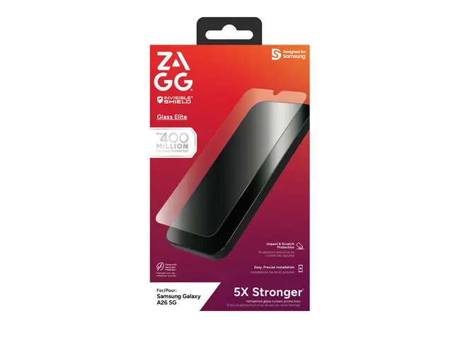 ZAGG InvisibleShield Glass Elite - Skjermbeskyttelse for mobiltele...