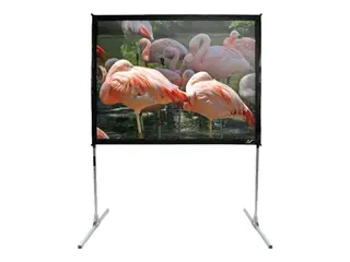 Elite Screens QuickStand Series Q100H1 - Projeksjonsskjerm med ben 100" (254 cm) - 16:9 - CineWhite