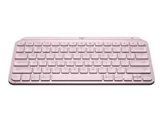 Logitech MX Keys Mini - Office - tastatur bakbelysning - trådløs - Bluetooth - QWERTY - Nordisk (dansk/finsk/norsk/svensk) - rosa
