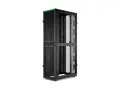 APC NetShelter SX Gen 2 - Rack skap 2258H x 600W x 1070D mm, med sider - står på gulv - svart - 48U - 19" - TAA-samsvar - for P/N: SMT1000RM1U, SMT750RM1U, SRTL10KRM4UT, SRTL5KRM2UI-HW, SRTL5KRM2UT-HW, SRTL8KRM4UT