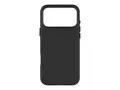 KEY Original - Baksidedeksel for mobiltelefon antibakteriell - MagSafe-samsvar - polykarbonat (PC), resirkulert silikon, aluminiumsramme - svart - for Apple iPhone 17 Pro Max