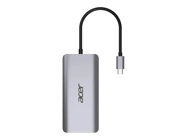 Acer 12-In-1 Type-C Adapter - dokkingstasjon USB-C 2 x HDMI, DP 1GbE