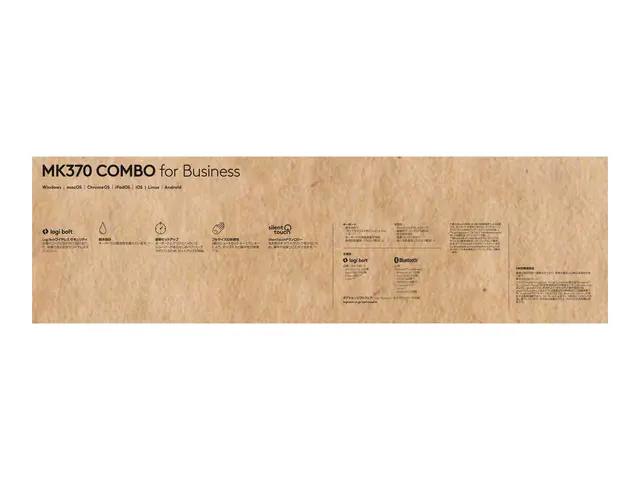 Logitech MK370 Combo for Business - Tastatur- og mussett trådløs B...