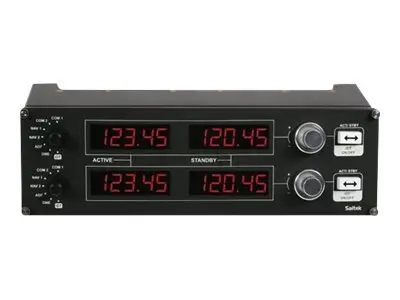 Logitech Flight Radio Panel - Instrumentpanel for flyvningssimulat...