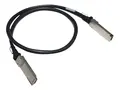HPE Aruba - Direkte 100GBase-koblingskabel QSFP28 (hann) til QSFP28 (hann) - 1 m - for HPE Aruba 8325-32C, 8325-48Y8C; CX 8360-48XT4C v2