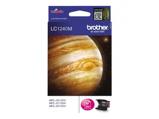 Brother LC1240M - Magenta - original - blekkpatron for Brother DCP-J525W, DCP-J725DW, DCP-J925DW