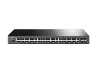 TP-Link JetStream TL-SG3452X V1 - Switch Styrt - 48 x 10/100/1000 + 4 x 10 Gigabit SFP+ - rackmonterbar