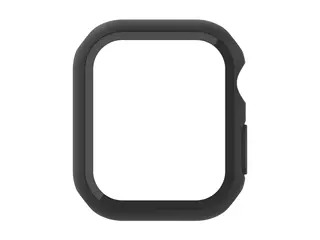 Belkin SCREENFORCE TemperedCurve Støtfanger for smartarmåndsur - 2-i-1, 46mm - herdet glass (9H) - svart - for Apple Watch Series 10 (GPS + Cellular) (46 mm), Series 10 (GPS) (46 mm)