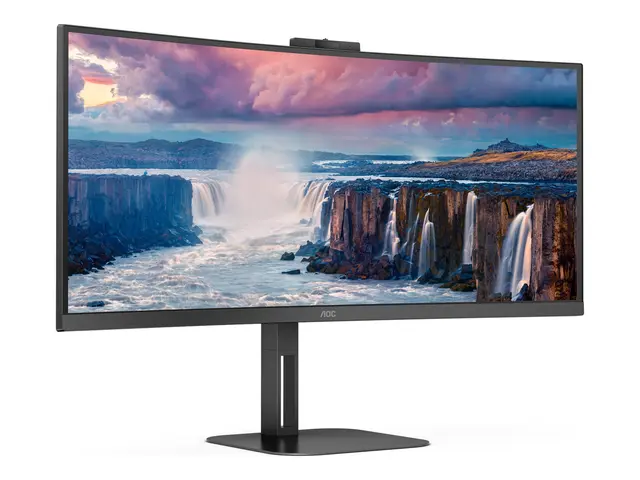 AOC Value-line CU34V5CW/BK - V5 series LED-skjerm kurvet 34" 3440 ...