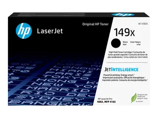 HP 149X - H&#248;ykapasitets - svart - original LaserJet - tonerpatron (W1490X) - for LaserJet Pro 4001, 4002, 4003, 4103, MFP 4101, MFP 4102, MFP 4103, MFP 4104