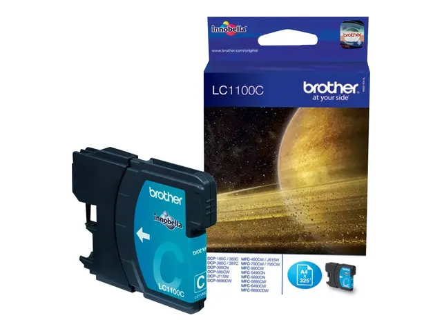 Brother LC1100C - Cyan - original - blekkpatron - for Brother DCP-...