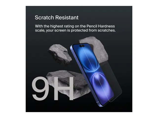 Belkin ScreenForce UltraGlass 2 - Skjermbeskyttelse for mobiltelef...