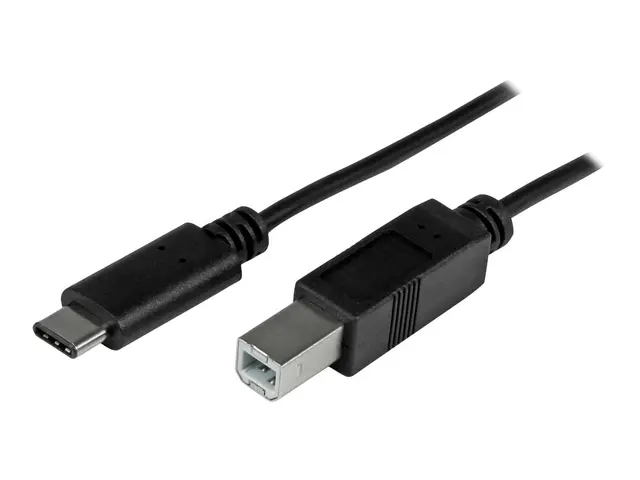 StarTech.com USB C to B Printer Cable - 3 ft / 1m Type (USB2CB1M) ...