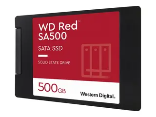 WD Red SA500 WDS500G1R0A - SSD - 500 GB - intern 2.5" - SATA 6Gb/s