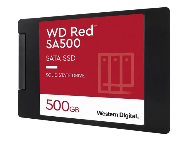 WD Red SA500 WDS500G1R0A - SSD 500 GB intern 2.5" SATA 6Gb/s