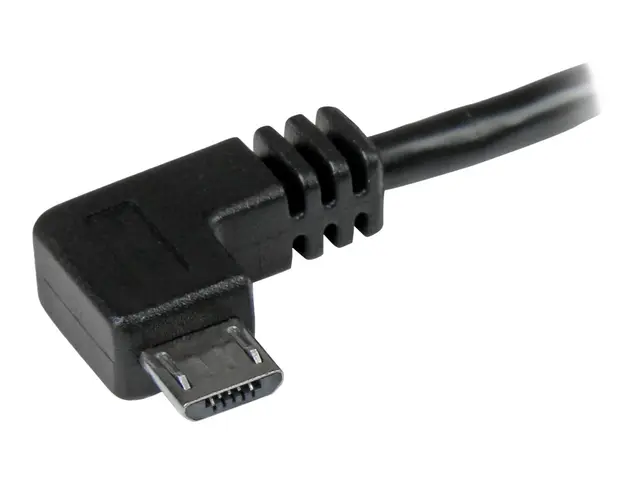 StarTech.com 1m 3 ft Micro-USB Cable with Right-Angled Connectors ...