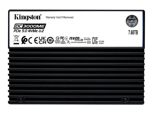 Kingston DC3000ME - SSD Enterprise kryptert 7.68 TB intern 2.5" U....