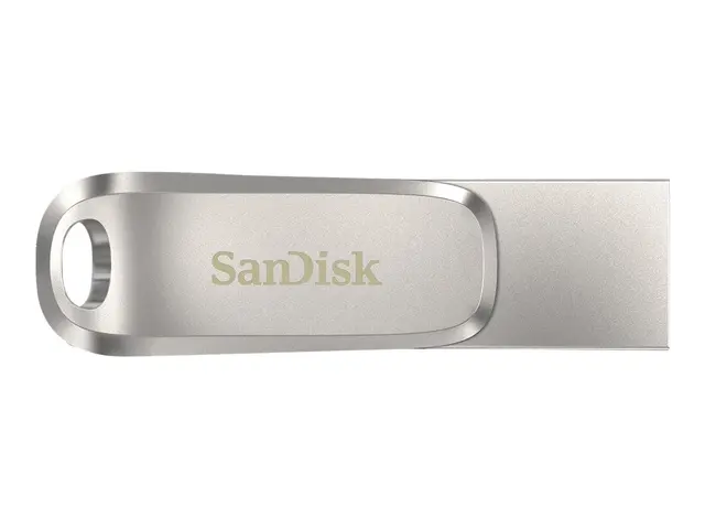 SanDisk Ultra Dual Drive Luxe - USB-flashstasjon 128 GB USB 3.1 Ge...